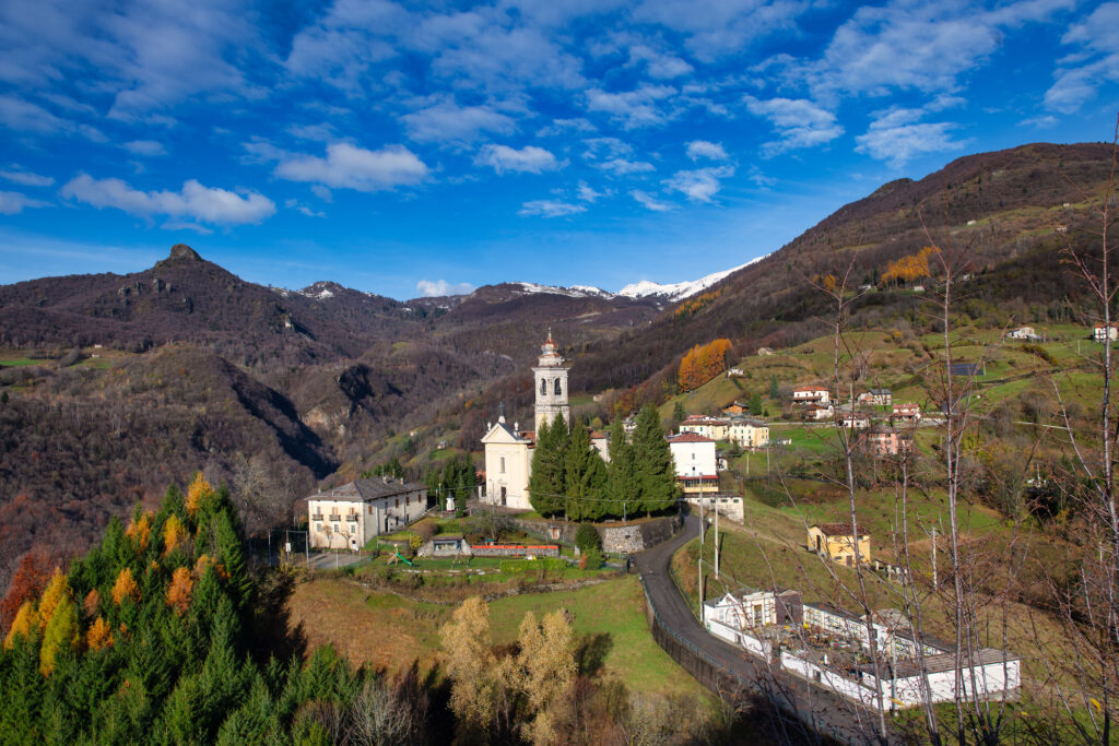 Villaggio di Pizzino in Val Taleggio